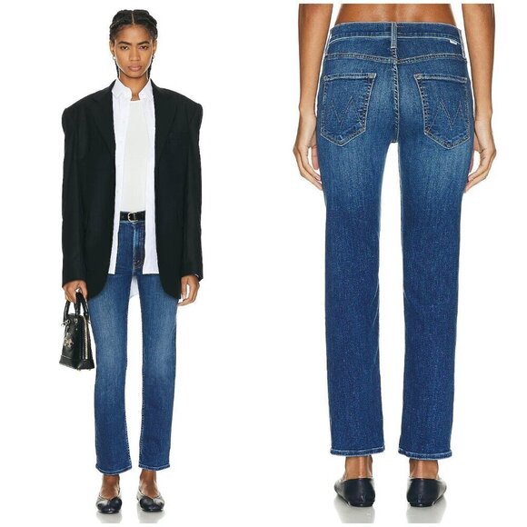 💕MOTHER💕 The Mid Rise Rider Ankle Jeans ~ Right On 27 NWT - Picture 10 of 16